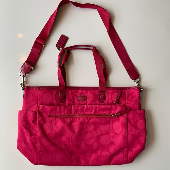 Coach Bags Coach Diaper Bag Large Tote Purse Poshmark
